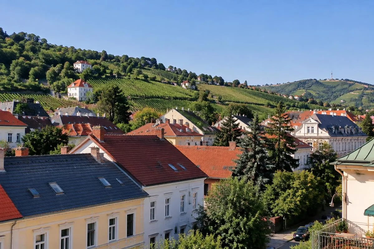 neufuss.at – Reinigung Wien Döbling 1190: gepflegtes Stiegenhaus eines Zinshauses im 19. Bezirk